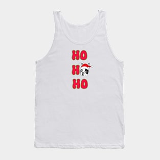 Boston terrier christmas shirt Tank Top